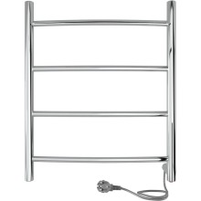 Полотенцесушитель электрический Indigo Arc, 500х400 мм, провод справа, хром (LCAE50-40HR)