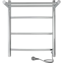 Полотенцесушитель электрический Indigo Arc, 500х400 мм, провод справа, хром (LCAE50-40PHR)