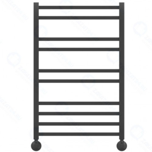 Полотенцесушитель водяной Lemark Unit П10, 500x800 мм, черный (LM45810BL)