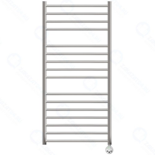 Полотенцесушитель электрический Lemark Ursus П16, 500x1100 мм, левый/правый, хром (LM72116E)