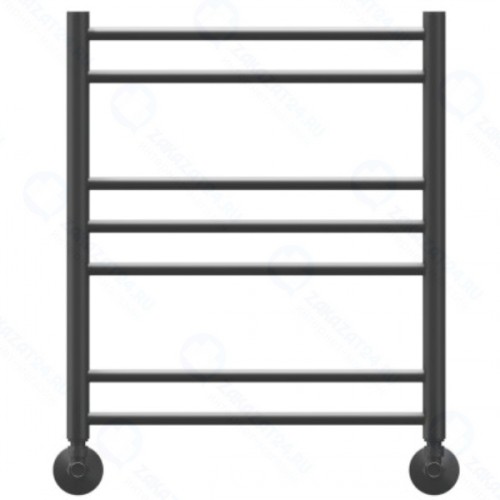 Полотенцесушитель водяной Lemark Ursus П7, 500x600 мм, черный (LM72607BL)