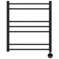 Полотенцесушитель электрический Lemark Ursus П7, 500x600 мм, левый/правый, черный (LM72607EBL)