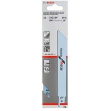Полотно для сабельной пилы Bosch 150 мм, TPI 14, BIM, 2 шт (2.608.656.037)