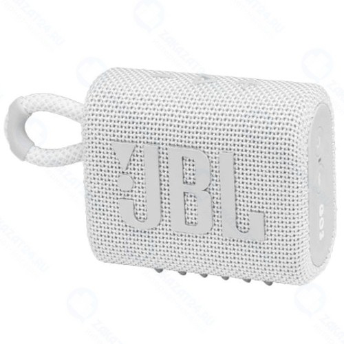 Портативная колонка JBL Go 3 White (JBLGO3WHT)