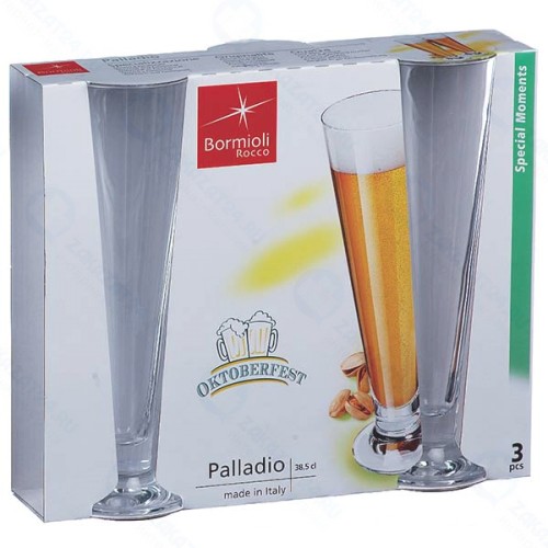 Набор бокалов для пива BORMIOLI-ROCCO 3 шт, 390 мл (165271QT9021990)