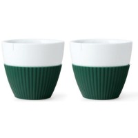 Набор чайных стаканов VIVA-SCANDINAVIA Anytime, 300 мл, 2 шт, темно-зеленый (V25465)
