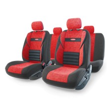 Чехлы для автомобильных сидений AutoProfi Comfort Combo CMB-1105 Black/Red