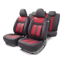 Чехлы для автомобильных сидений AutoProfi Cushion Comfort CUS-1505 Black/Red