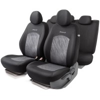 Чехлы для автомобильных сидений AutoProfi Jacqard JAC-1102 Anthracite