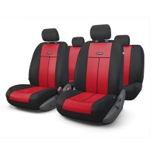 Чехлы для автомобильных сидений AutoProfi TT-902M Black/Red