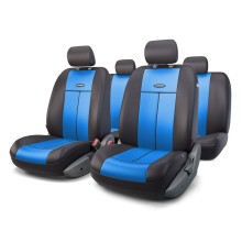 Чехлы для автомобильных сидений AutoProfi TT-902P Black/Blue