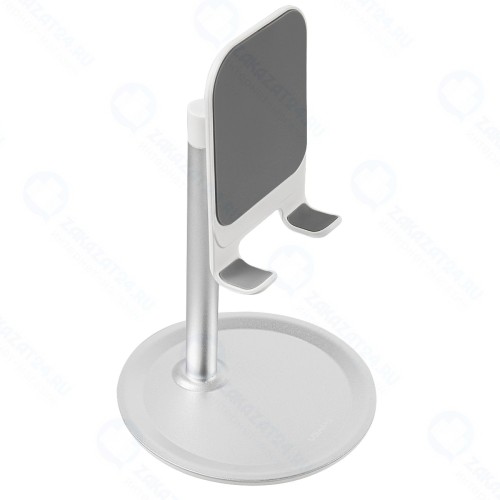 Подставка для телефона Usams настольная, серебристая (ZJ048ZJ02)