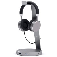 Подставка для наушников Satechi Aluminium USB 3.0 Headphone Stand (ST-AHSHU3M)