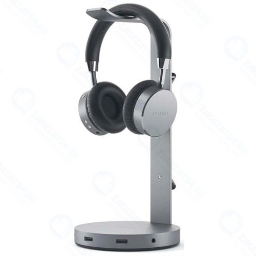 Подставка для наушников Satechi USB-C Headphone Stand Space Gray (ST-UCHSHM)