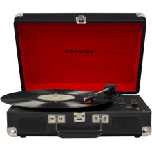 Проигрыватель виниловых дисков Crosley Cruiser Deluxe, Black (CR8005D-BK4)