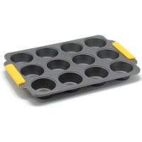 Форма для маффинов Zanussi Amalfi, 12 ячеек Black (ZAC35413CF)