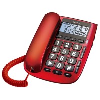 Телефон проводной teXet TX-260 Red