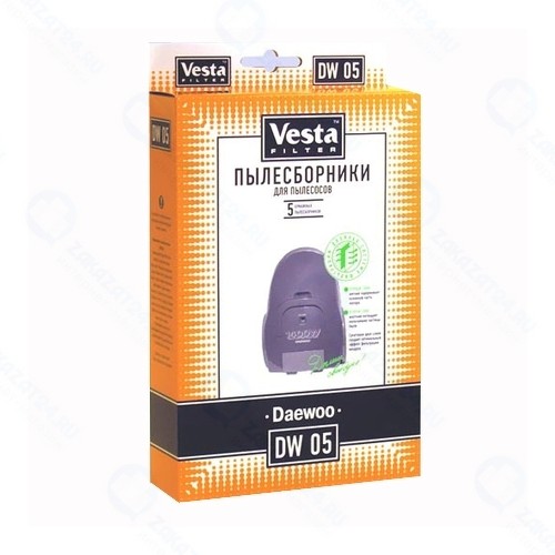 Комплект пылесборников Vesta DW05 для пылесосов Daewoo