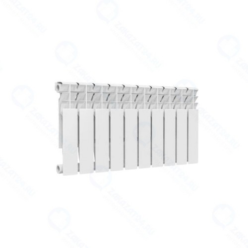 Биметаллический радиатор OGINT Ultra Plus 350, 10 секций, 1050 Вт