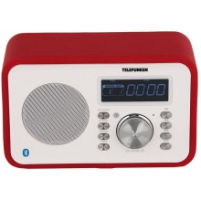 Радио-часы Telefunken TF-1581UB Red