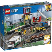 Конструктор Lego City Trains: Товарный поезд (60198)