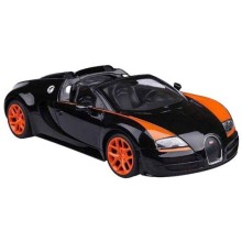 Радиоуправляемая машина Rastar Bugatti Grand Sport Vitesse, 1:14, черная (70400B)