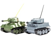 Радиоуправляемый танковый бой Pilotage Tiger/T34/85 (RC15398)