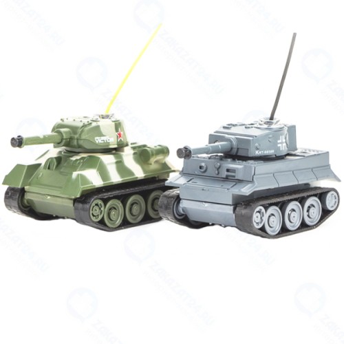 Радиоуправляемый танковый бой Pilotage Tiger/T34/85 (RC15398)