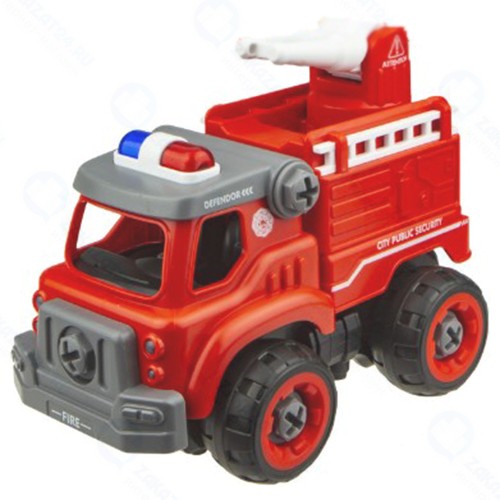 Радиоуправляемая машина 1TOY Экстренные службы: Пожарный грузовик, 18 см (Т16963)