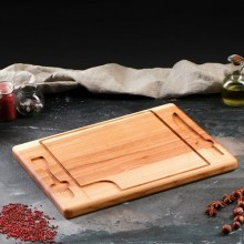 Доска для стейка ДОБРОЕ-ДЕРЕВО 40х30, массив ясеня (4874345) Доска для стейка ДОБРОЕ-ДЕРЕВО 40х30, массив ясеня (4874345)