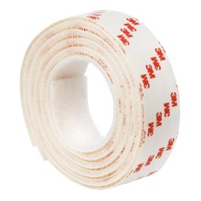 Застежка самоклеящаяся 3M 25 мм х 1,25 м, белая (SJ352BW)