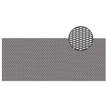 Облицовка радиатора Kraft 100х30 см, черная, ячейки 20х5 мм, сота (KT 835482)