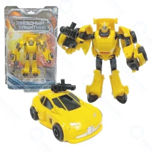 Трансформер 1TOY Звёздный защитник: Машина (Т59370)