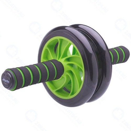 Ролик для пресса STARFIT RL-102 Pro, зеленый/черный (УТ-00008963)