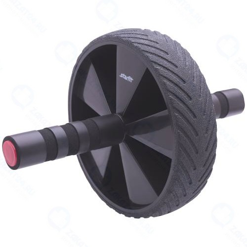 Ролик для пресса STARFIT RL-104, черный/красный (УТ-00009812)