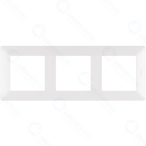 Рамка тройная Legrand Valena Life, белая (754003)