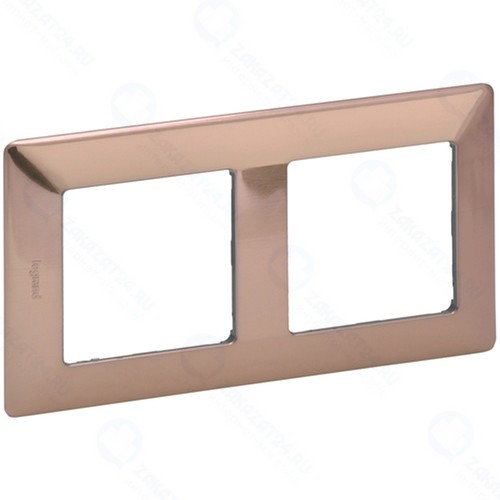 Рамка двойная Legrand Valena Life, медь (754162)