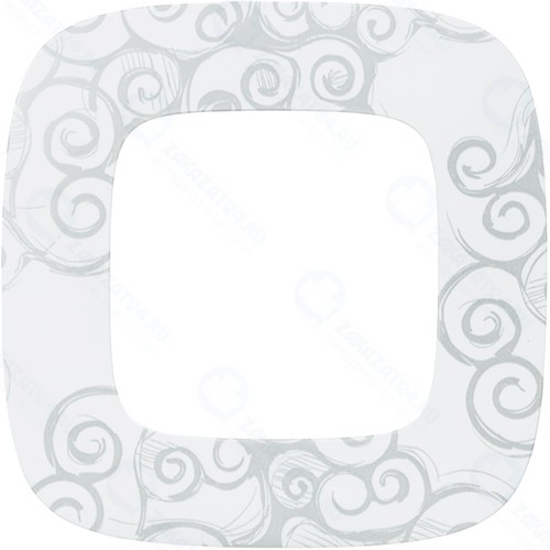 Рамка одинарная Legrand Valena Allure, нарцисс хром (754341)