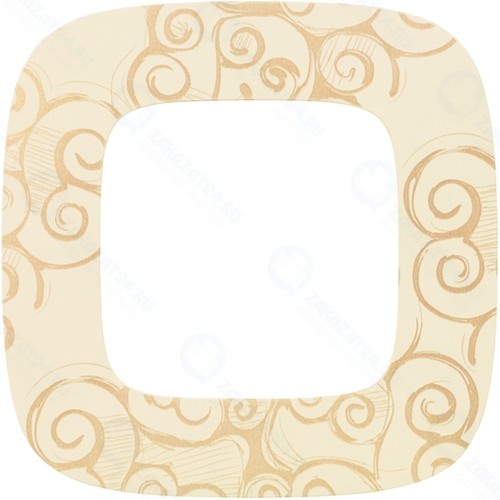 Рамка одинарная Legrand Valena Allure, нарцисс золото (754351)