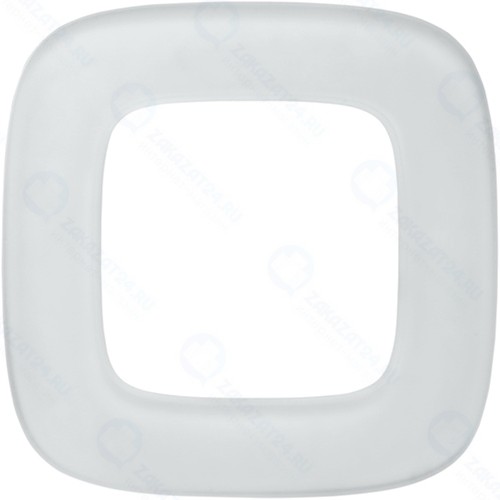 Рамка одинарная Legrand Valena Allure, белое стекло (755541)