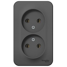 Розетка двойная Schneider Electric BLNRA000206 Blanca