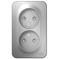Розетка двойная Schneider Electric BLNRA001203 Blanca