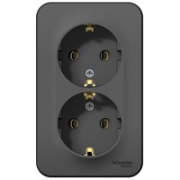 Розетка двойная Schneider Electric BLNRA010206 Blanca