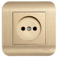 Розетка одинарная Luxar Deco 10.020.05