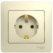 Розетка одинарная Schneider Electric GSL000242 Glossa