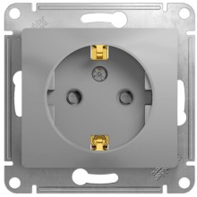 Розетка одинарная Schneider Electric GSL000345 Glossa