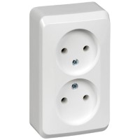 Розетка двойная Schneider Electric PA16-005b Этюд