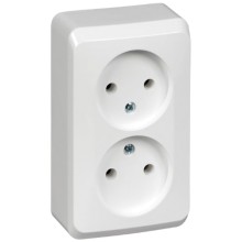 Розетка двойная Schneider Electric PA16-005b Этюд