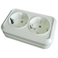 Розетка двойная TDM Electric SQ1801-0019