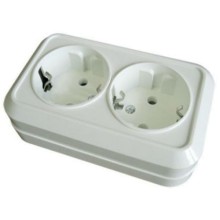 Розетка двойная TDM Electric SQ1801-0019